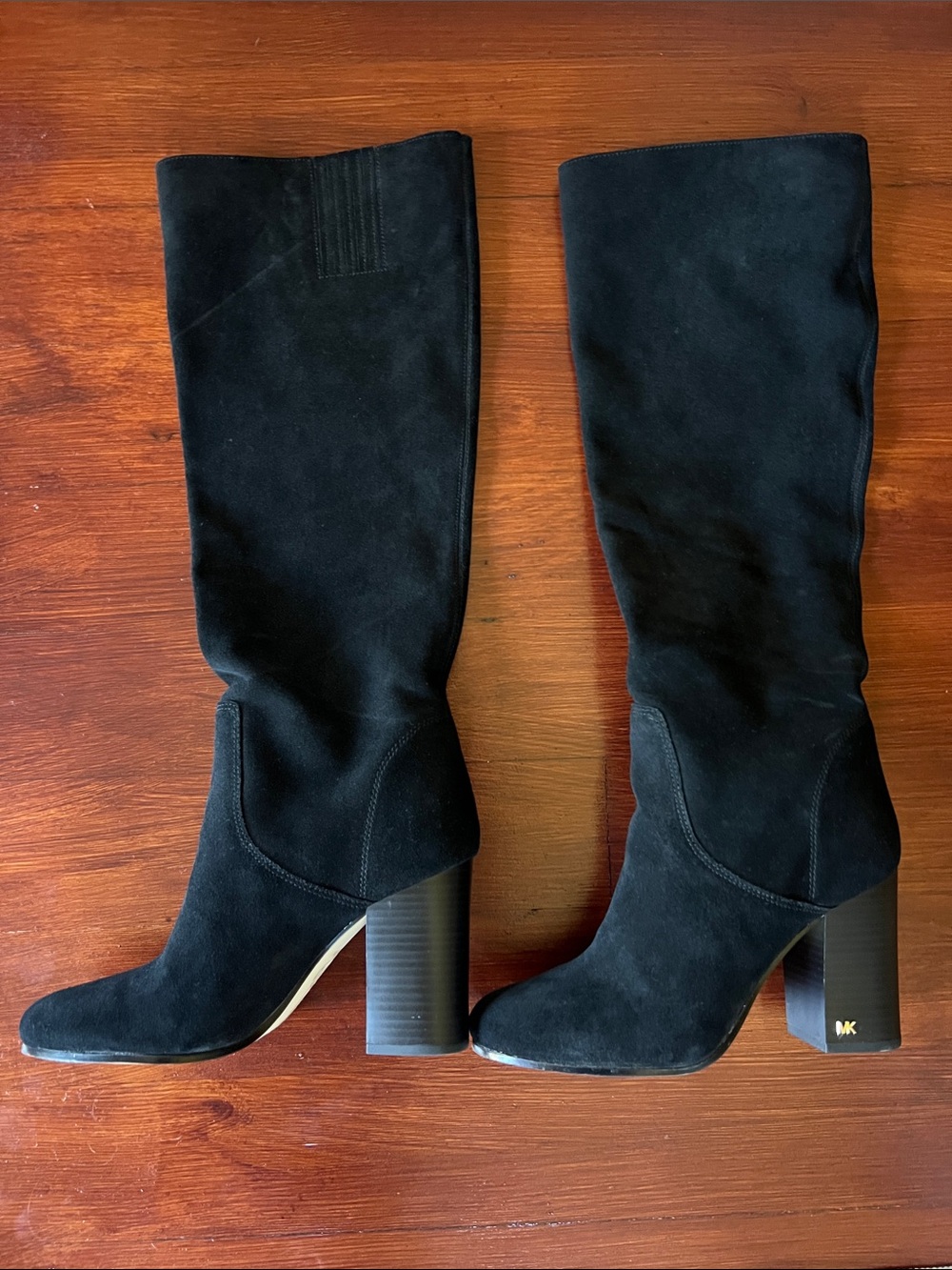 Michael Kors Suede Heeled Boots